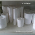 Factory direct customized pure polytetrafluoroethylene molding pipe White PTFE molded tube